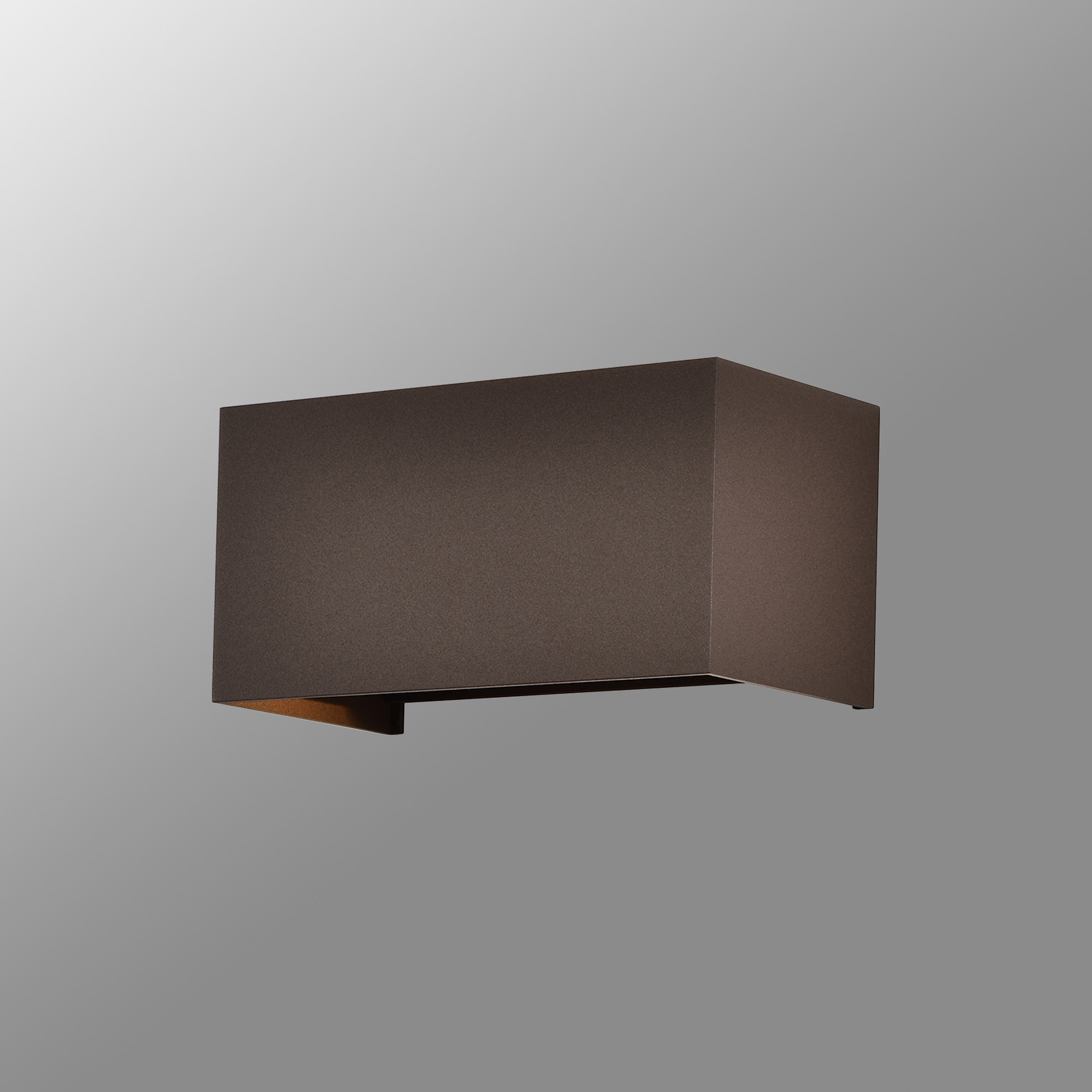 Davos Rust Brown Exterior Lights Mantra Fusion Directional Wall Lights